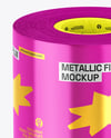 Metallic Film Roll Mockup