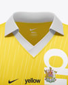 Soccer Polo Jersey Mockup