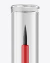 Glossy Hairoil Applicator Tube Mockup