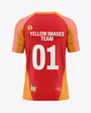 Training Short Sleeve Jersey Mockup - Back View