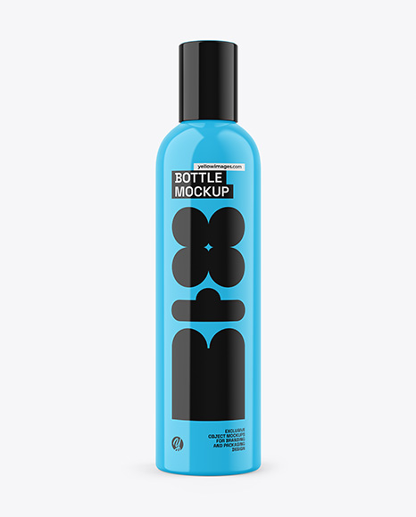 Glossy Bottle Mockup - Bottle mockup