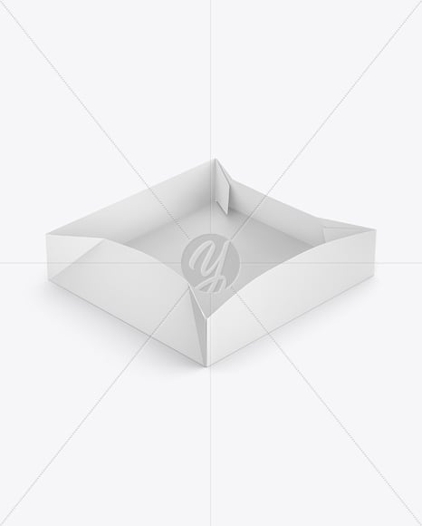 Paper Food Tray Mockup
