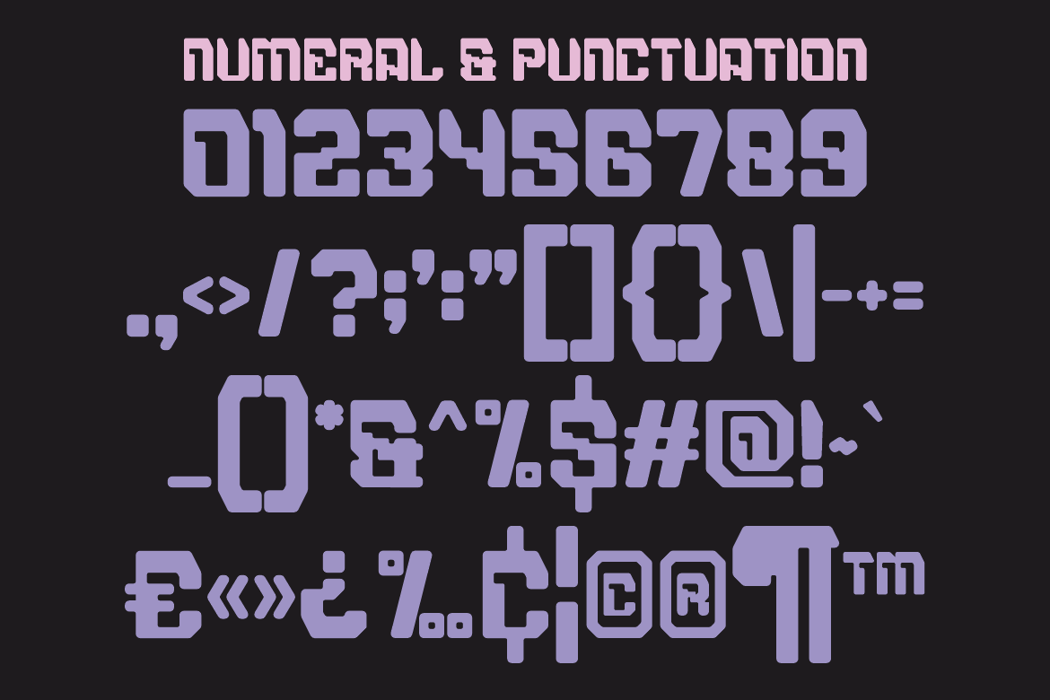 Digital Moneter Font