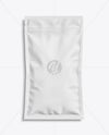Matte Sachet with Zip Lock Mockup