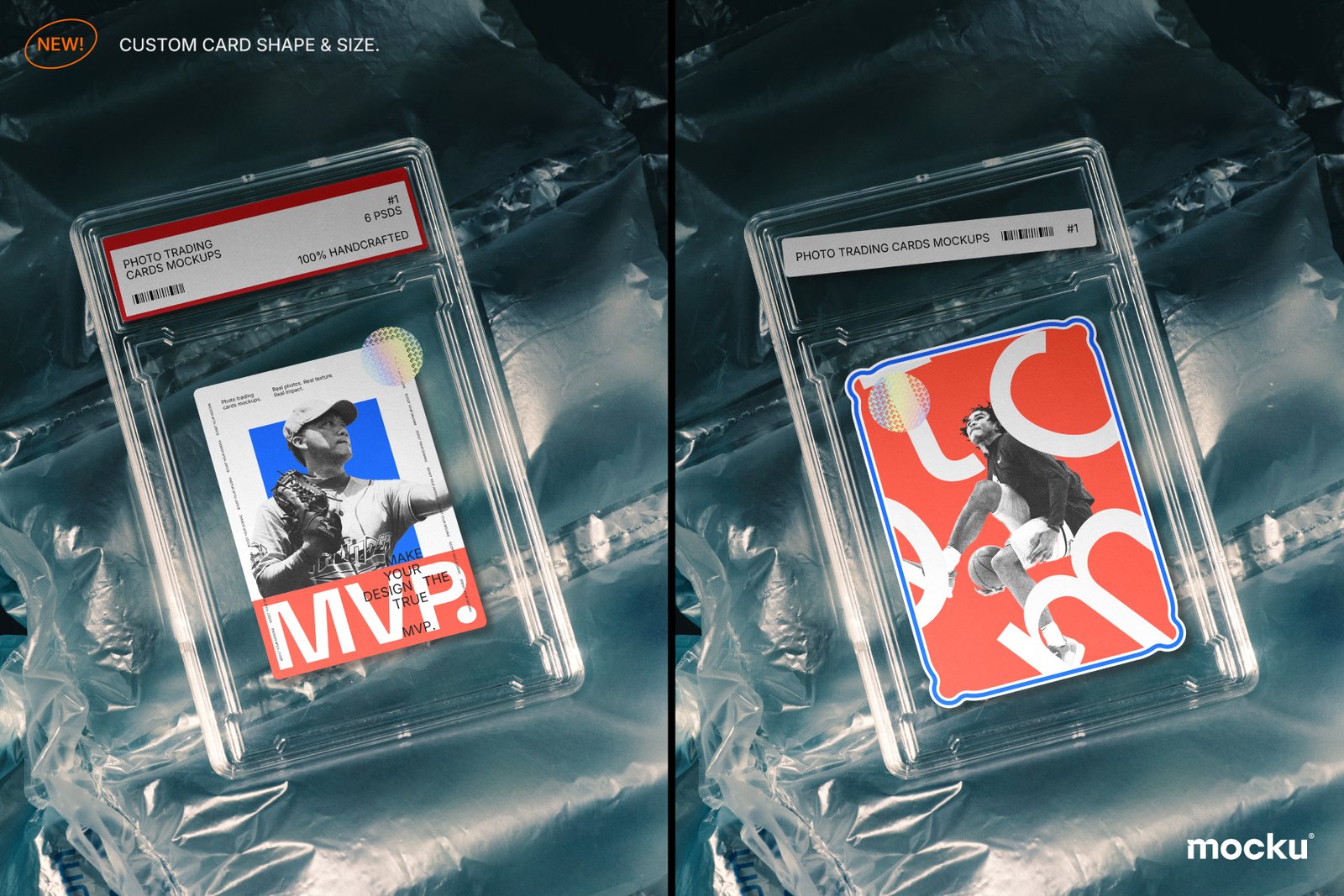 Studio Trading Card Mockups - Vol. 1