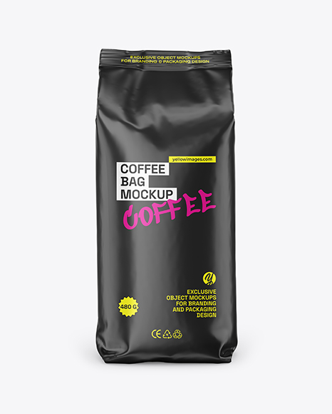 Coffee Bag Mockup