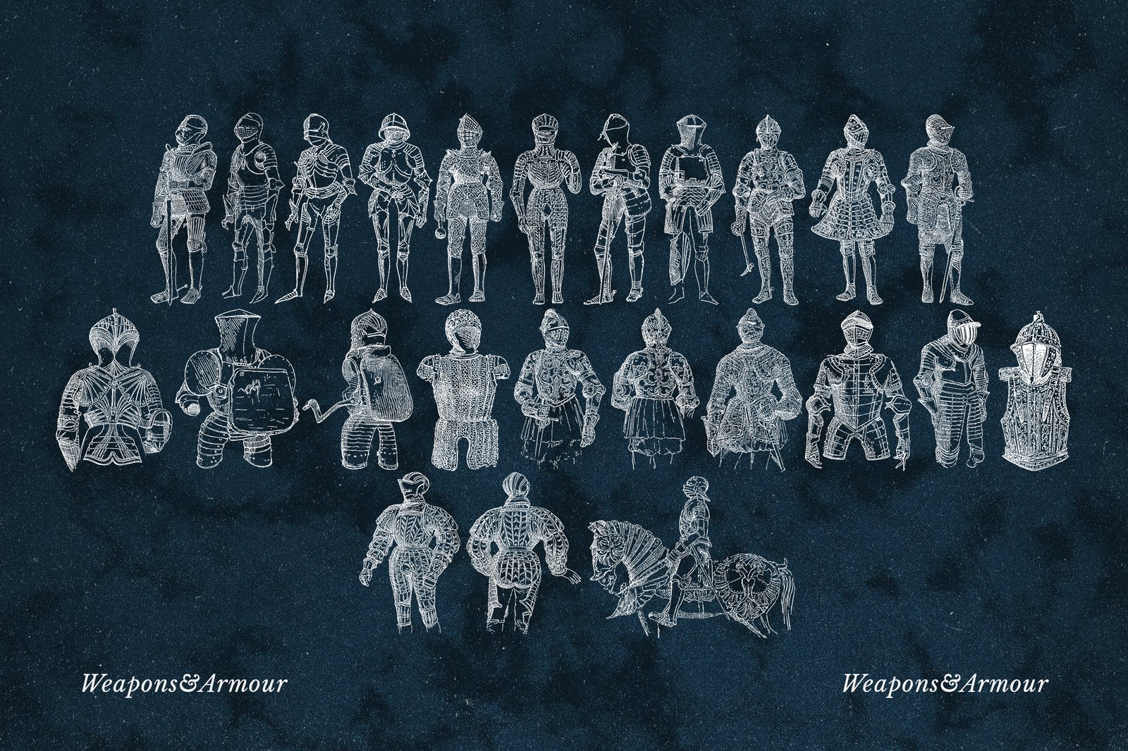 Medieval Weapons and Armour Vectors