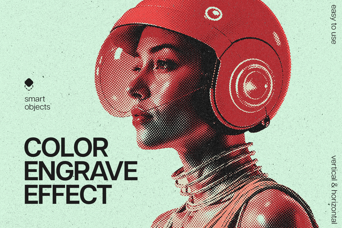 Vintage Engraving Photo Effect