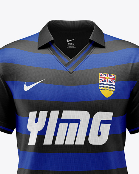 Soccer Polo Jersey Mockup