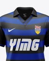 Soccer Polo Jersey Mockup