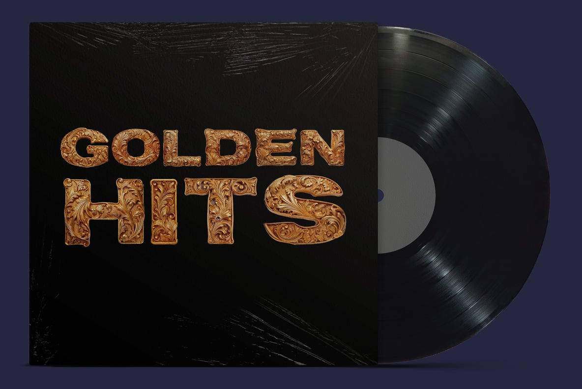 Gold Baroque Font