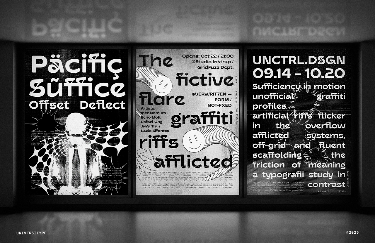 UT Gafigs - An Experimental Sans Serif