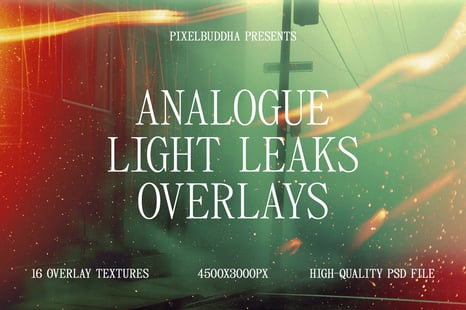 Analog Light Leaks Overlays - Add-Ons