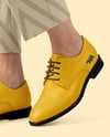 Derby Shoes on Woman's Legs Mockup