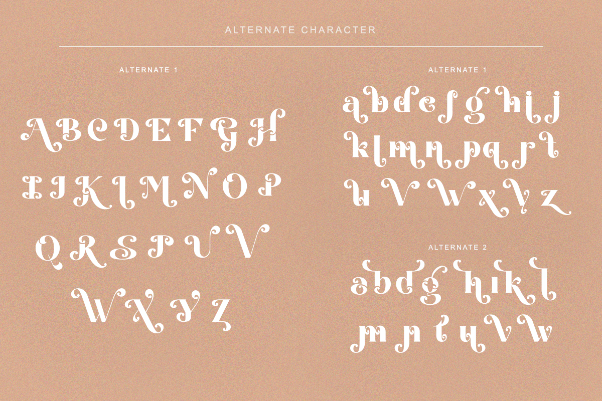 Jalibar - Decorative Font