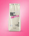 Matte Coffee Bag Mockup