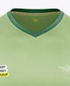 V-Neck Rugby Jersey Mockup - Front View