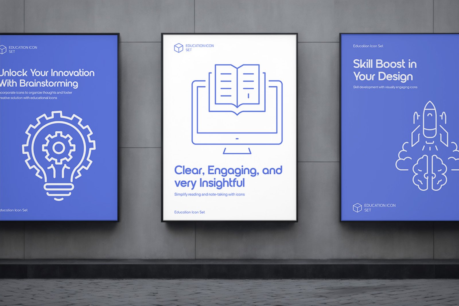 Education Icon Set
