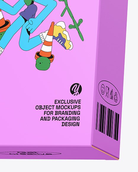 Paper Hanging Box Mockup