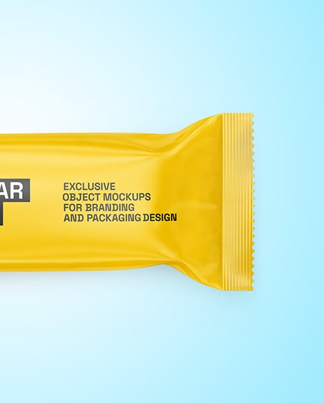 Matte Snack Package Mockup