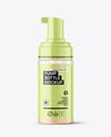 Frosted Foam Pump Bottle with Box Mockup