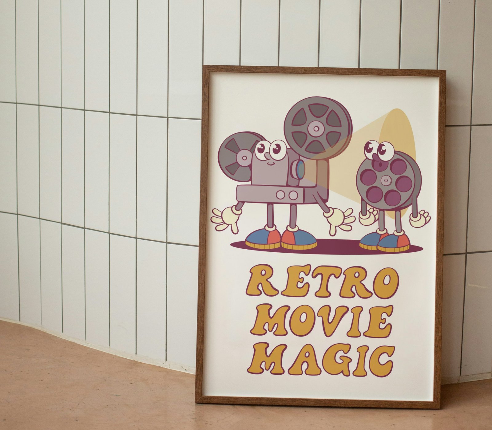 Retro Movie Mascot Creation Kit