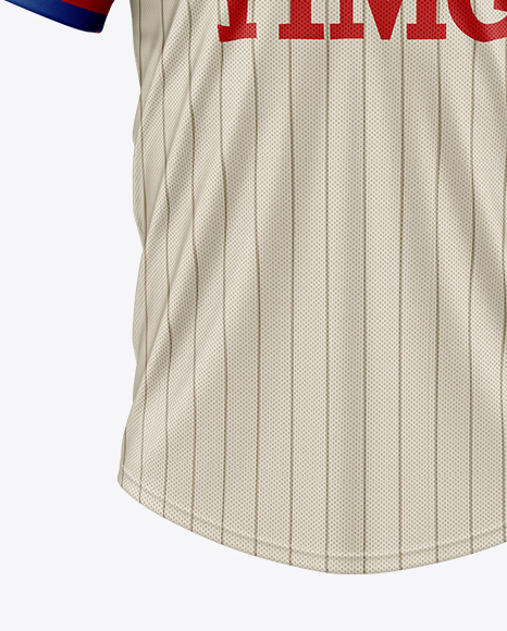 Baseball Jersey Mockup - Front View