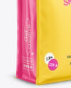 Matte Food Bag Mockup - Half-Side View