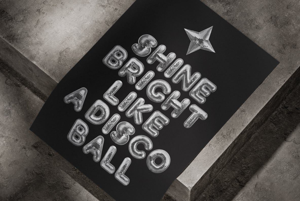 Disco-Spark Font