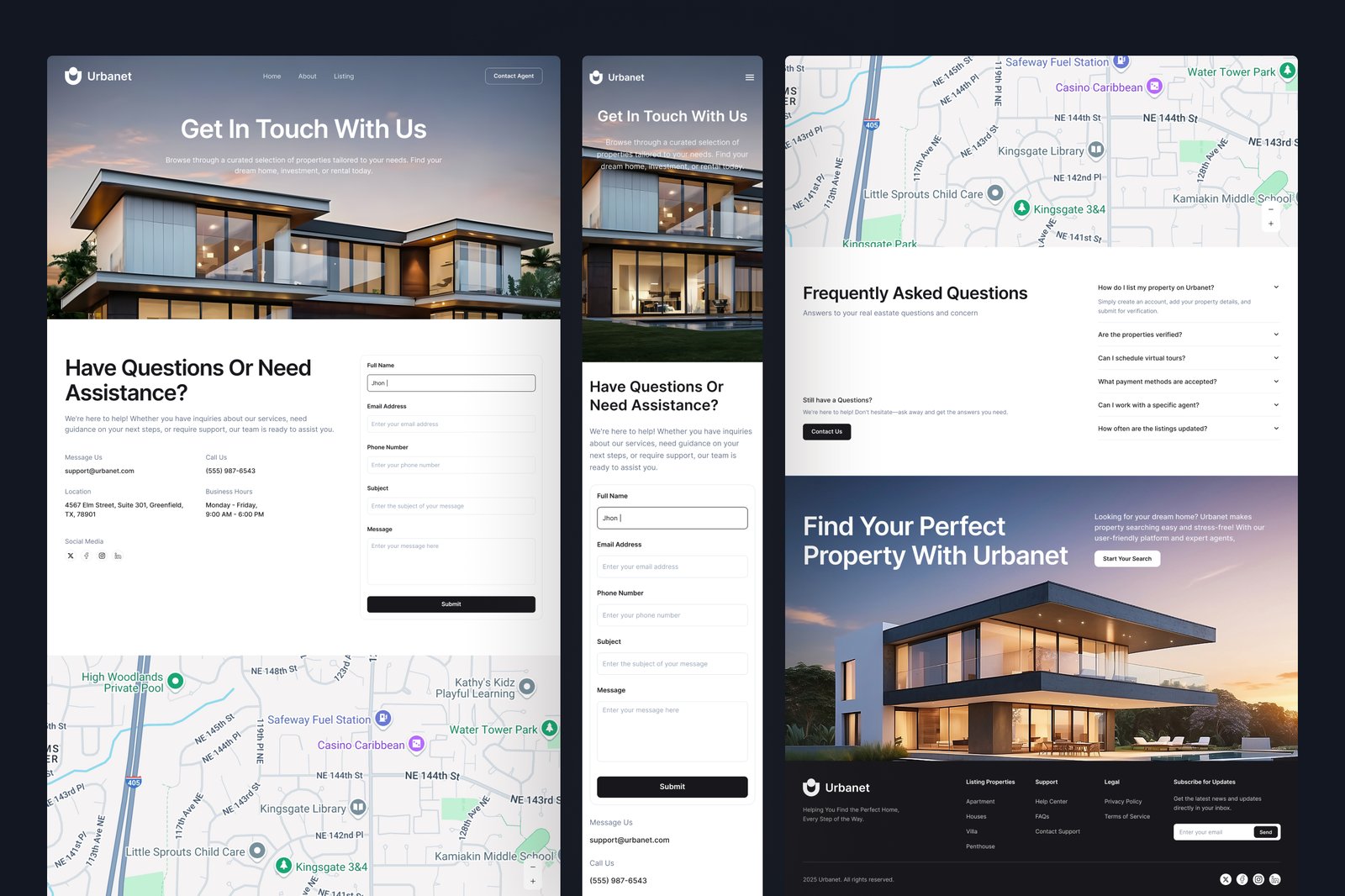 Urbanet - Real Estate Website