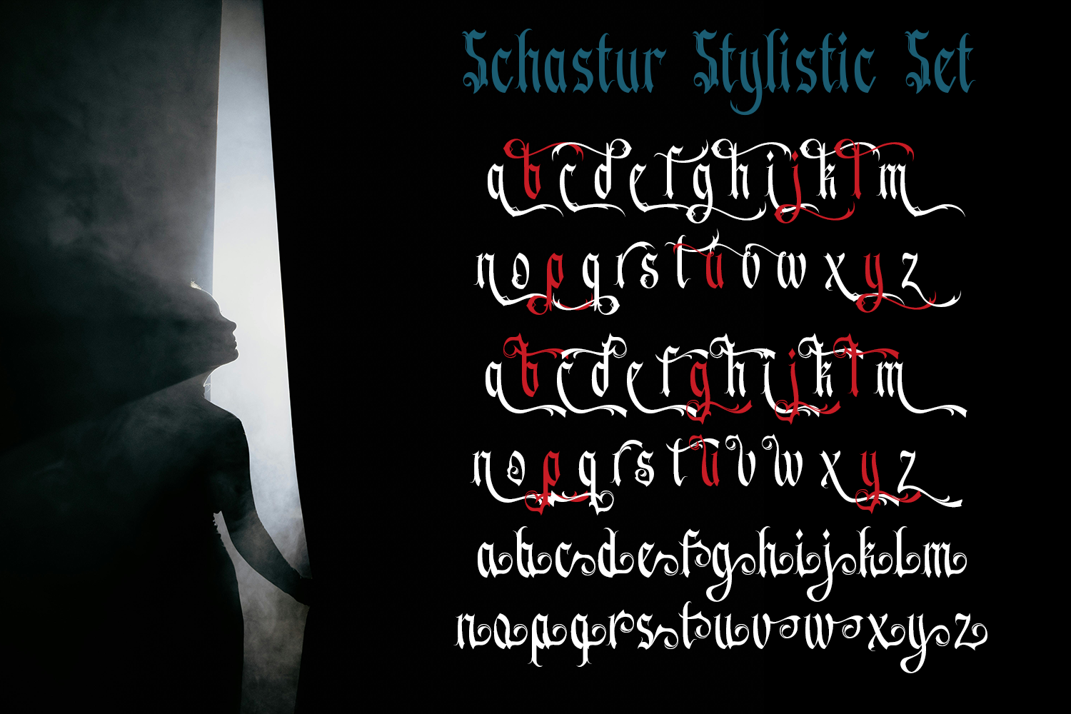 Schastur - Blackletter Typeface