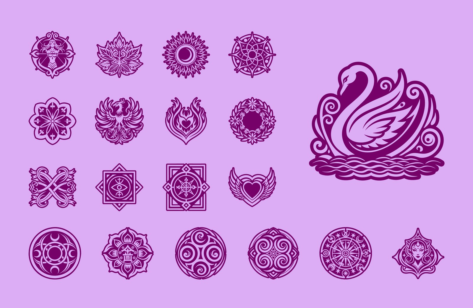 Feminine Tattoos Symbols