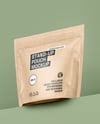 Kraft Stand-up Pouch Mockup