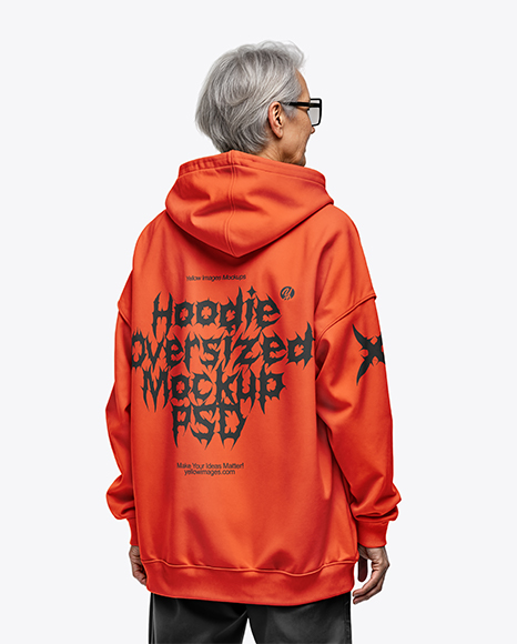 Old Gray-Haired Woman Wearing Oversized Hoodie & Sweatpants Mockup - Sunglasses+Mockup+-+Half+Side+View+17746+TIF+»+NitroGFX+...