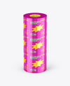 Metallic Film Roll Mockup