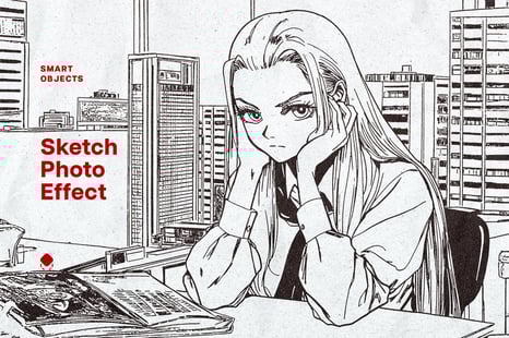 Ink Sketch Photo Effect - Creative Store