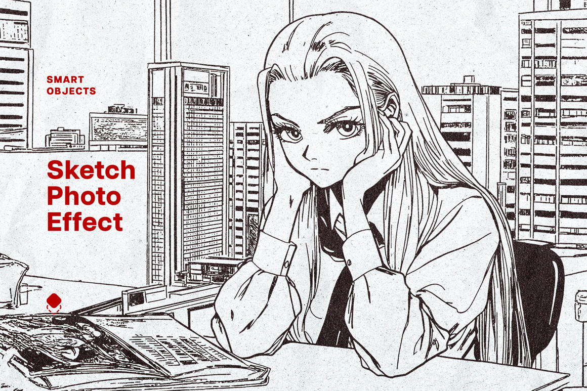 Ink Sketch Photo Effect