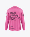 Raglan Long Sleeve Jersey - Back View