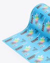Matte Film Roll Mockup