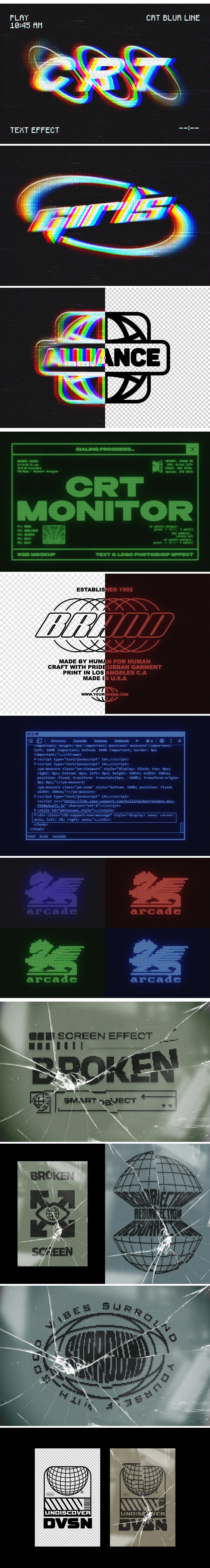 Retro Screen Effects Bundle