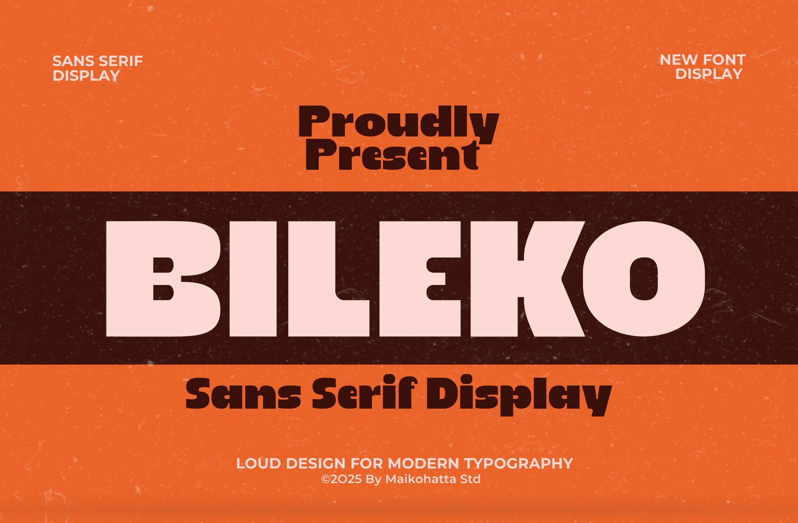 Bileko – Bold Modern Sans Serif Display