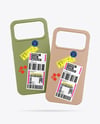 Two iPhone 17 Pro Cases Mockup