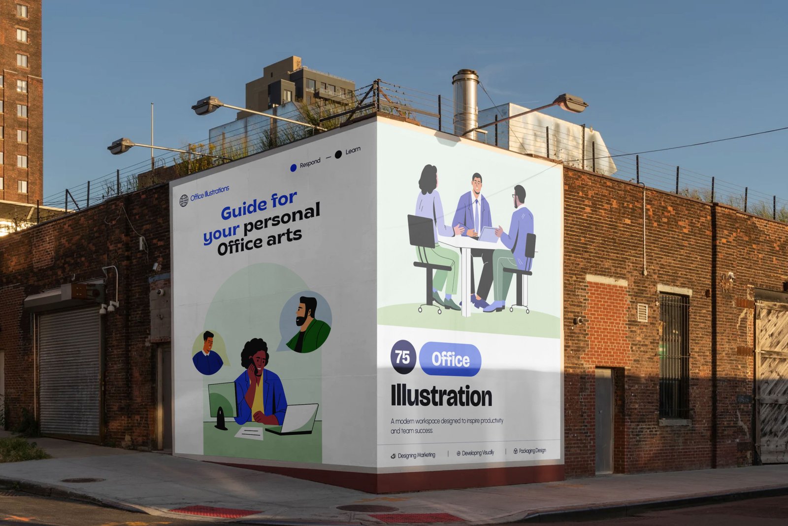 Office Illustration Art Set