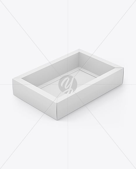 Paper Box in Paper Sleeve Mockup