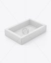 Paper Box in Paper Sleeve Mockup