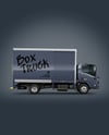 Box Truck Mockup - Side View