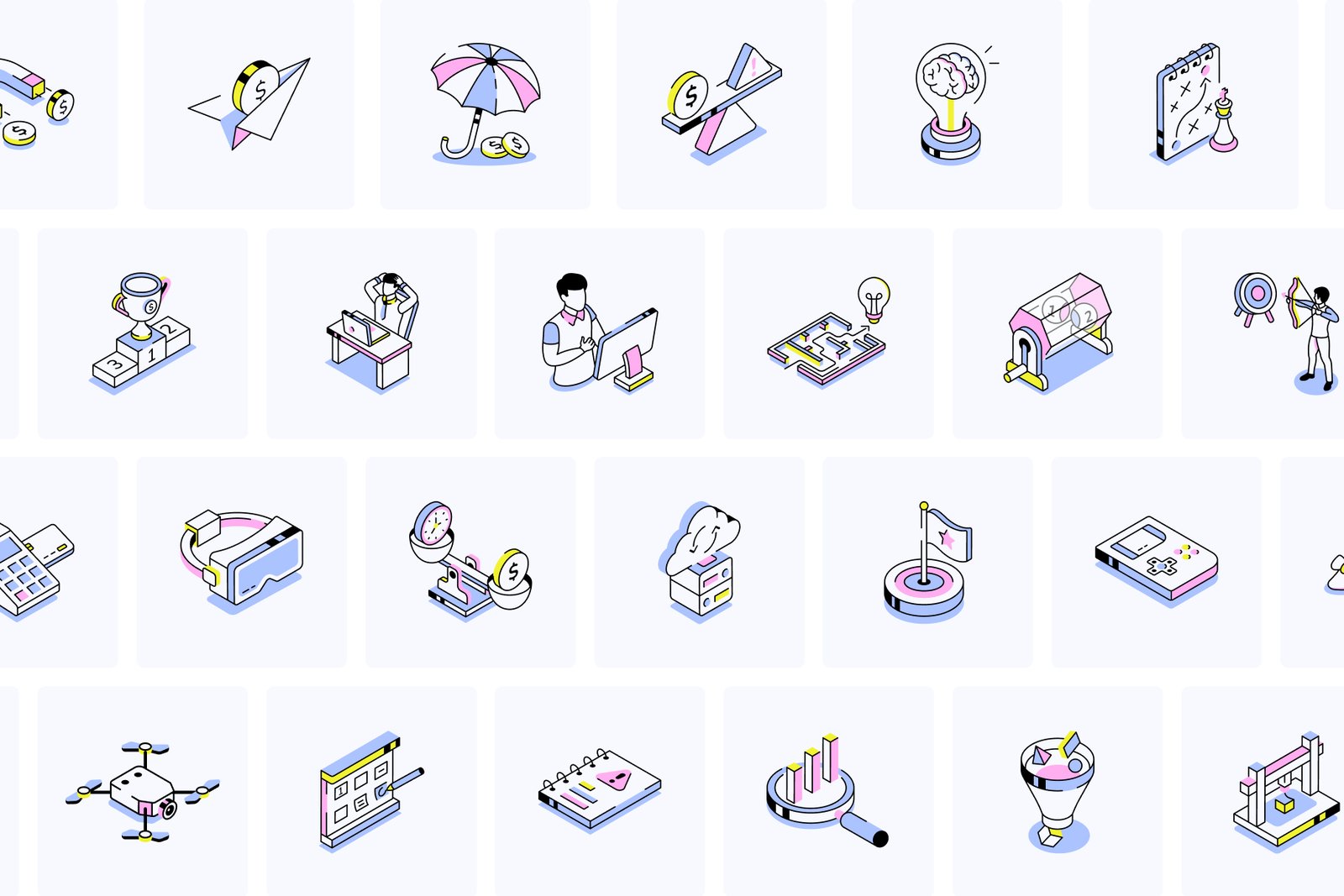 Universal Isometric Icons