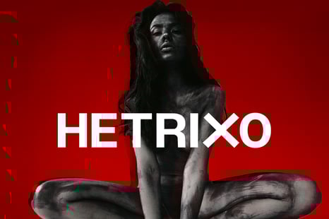Hetrixo Display Typeface - Bold font