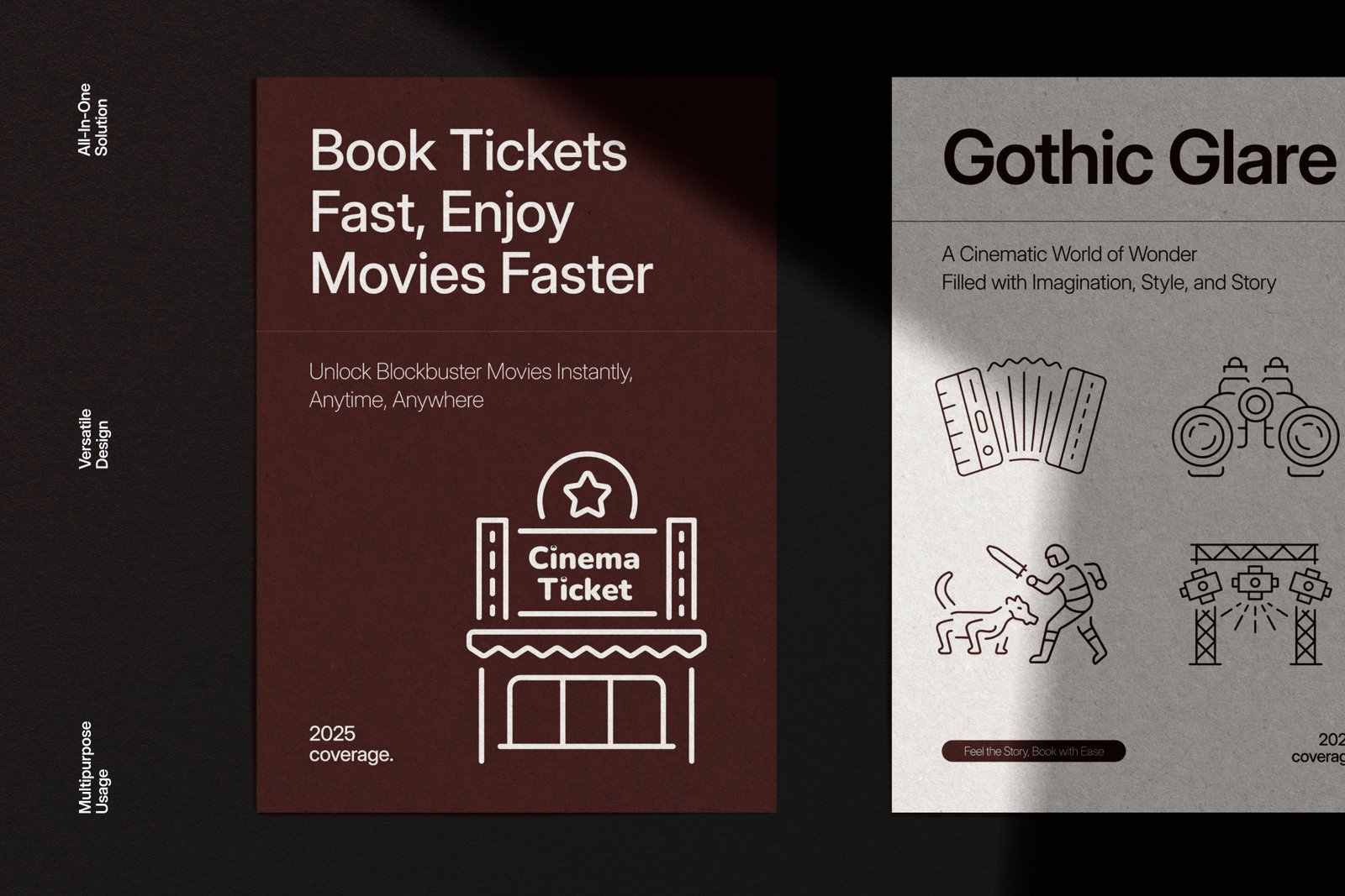 Movie Icon Art Set