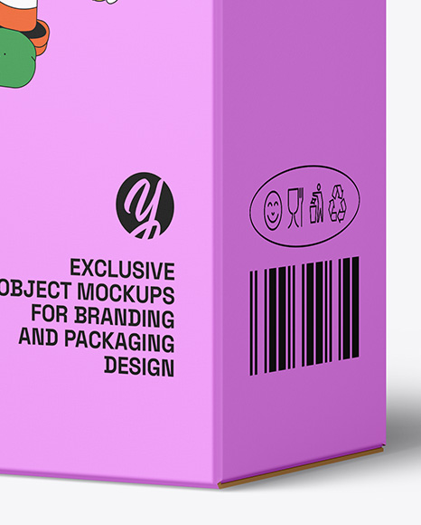 Paper Box Mockup
